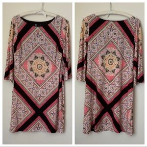 EUC Carole Little rayon dress - 12